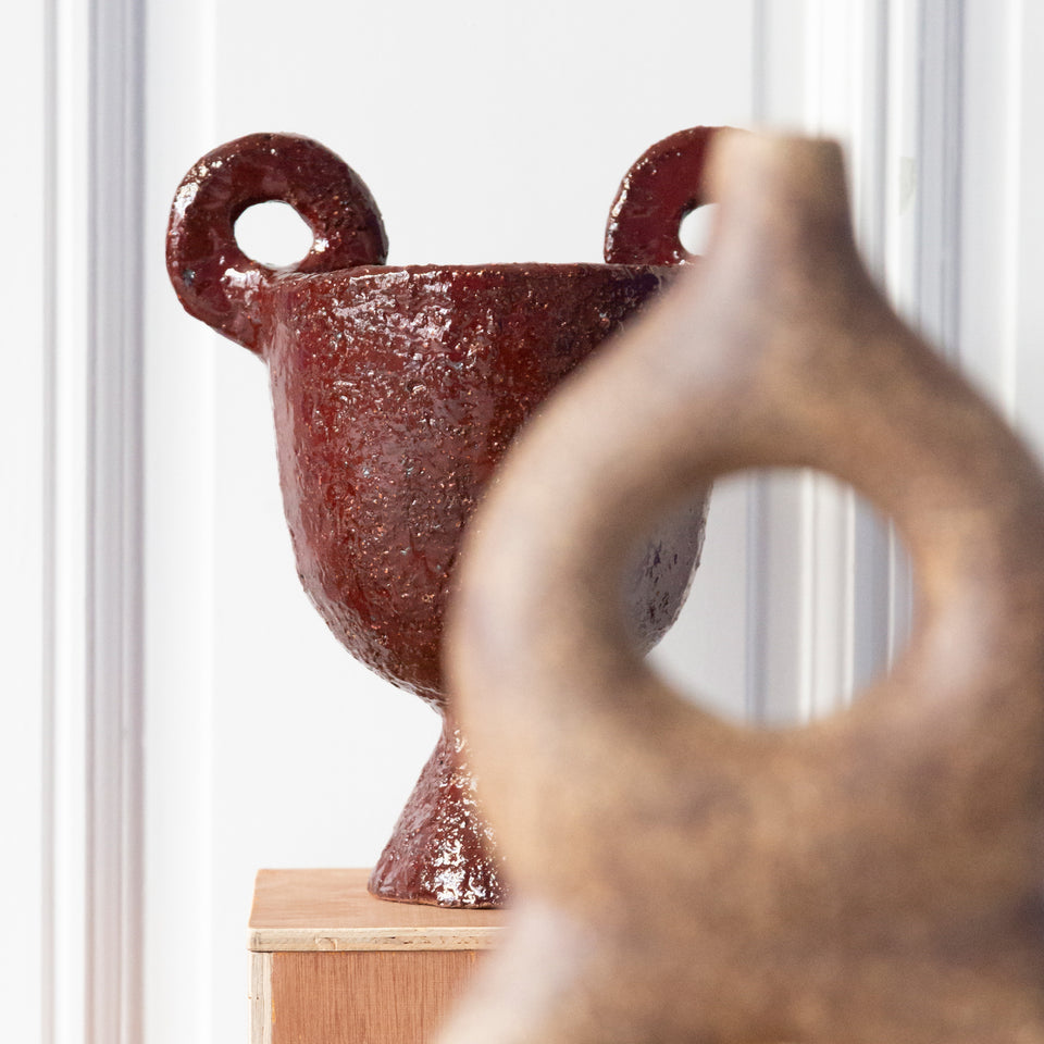 Textured Bordeaux Trophy