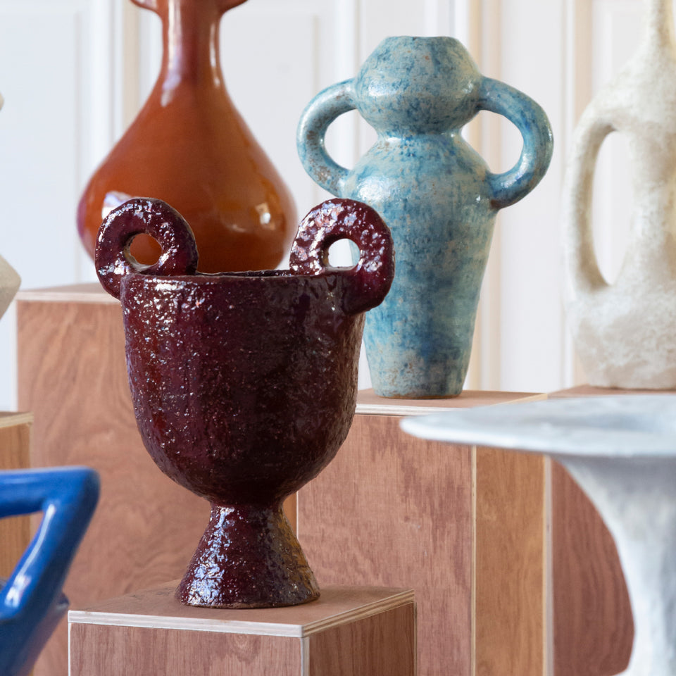 Textured Bordeaux Trophy