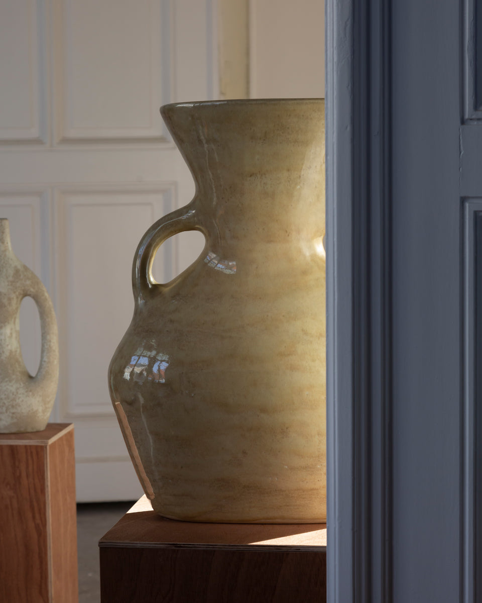 Large floor vase Oat