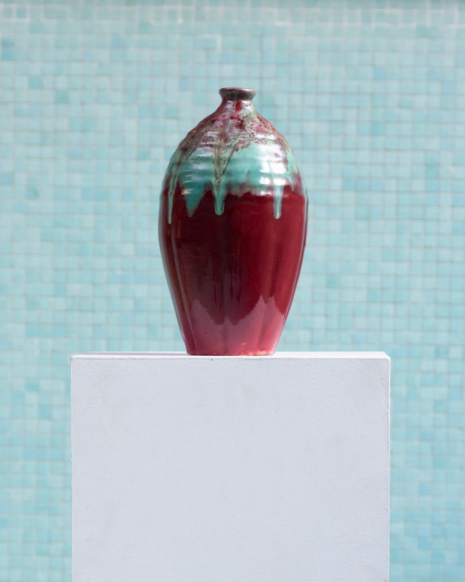 Grand vase vintage Art Deco Primavera