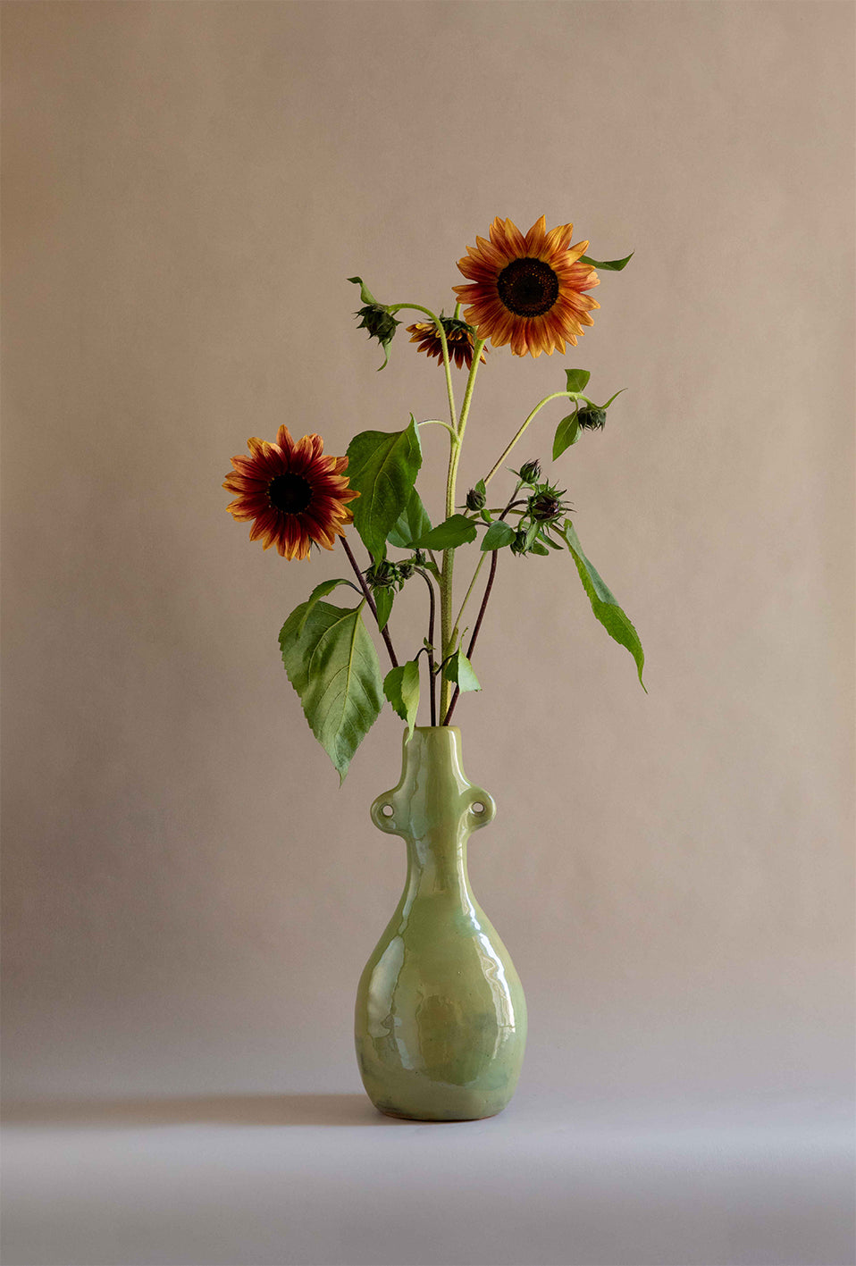 Grand Vase Amande Jade Paton for Volume Ceramics