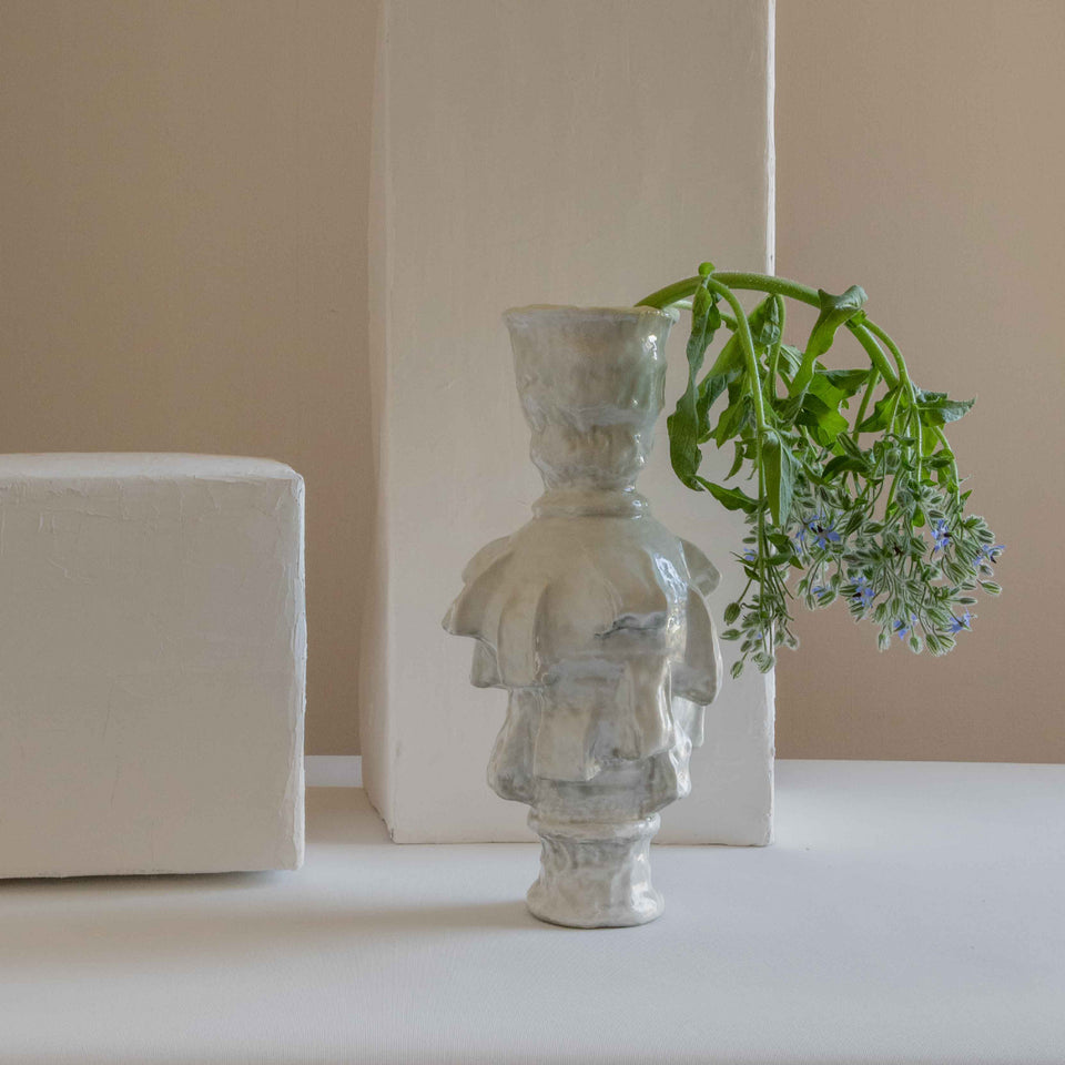 Grand vase White Peaks