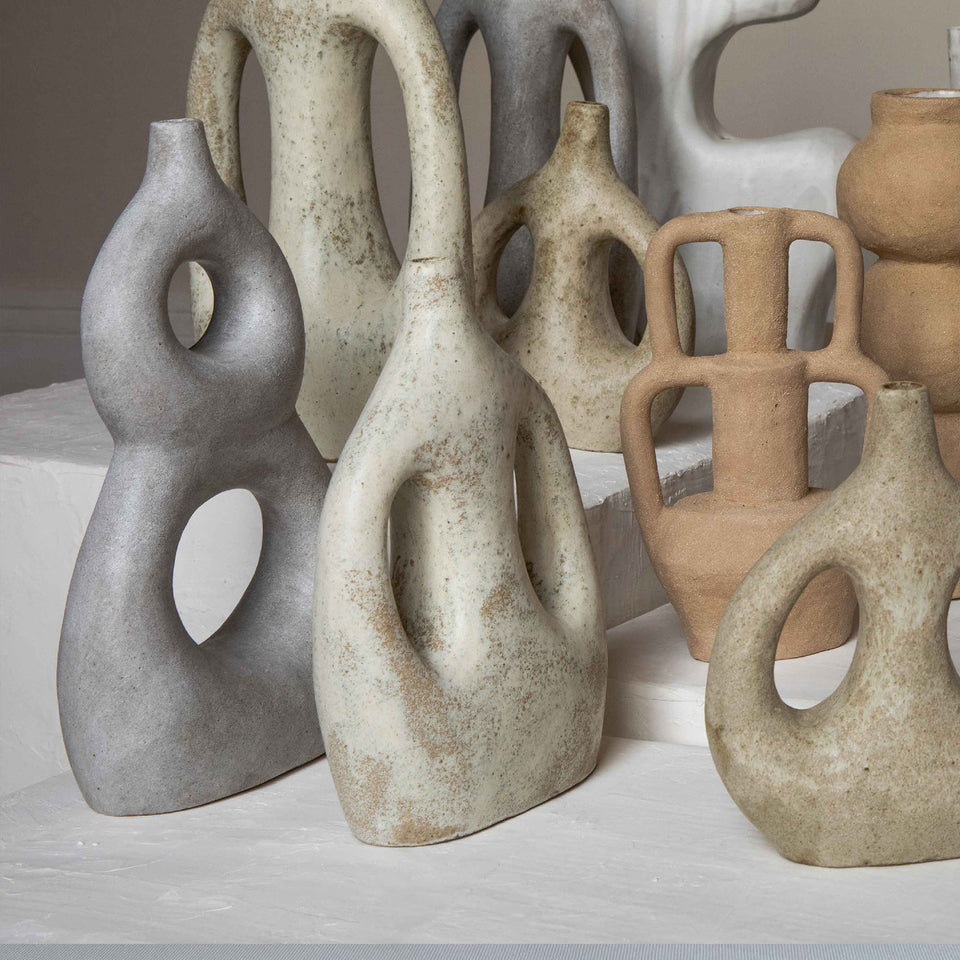 Vase Sympoiesis IV, medium-stone