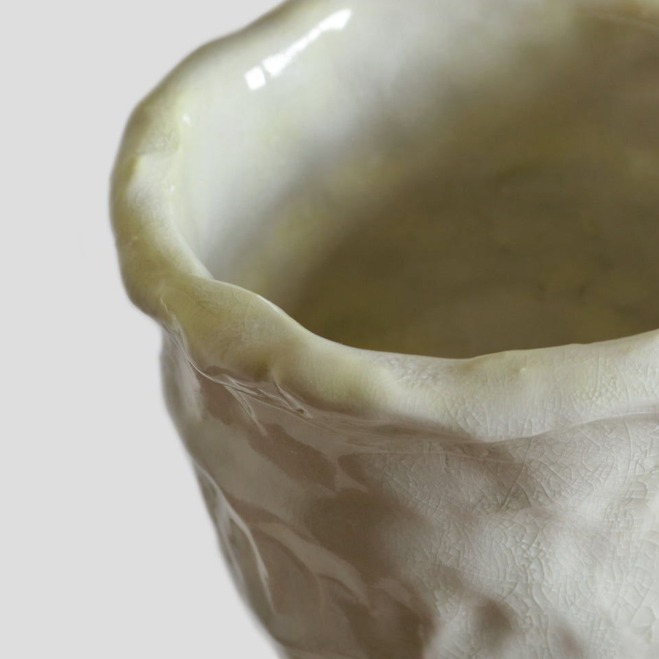 Grand vase White Peaks