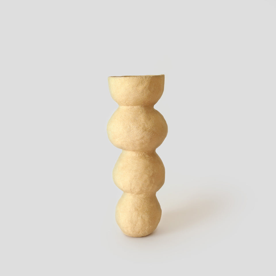 Vase bulles Sable