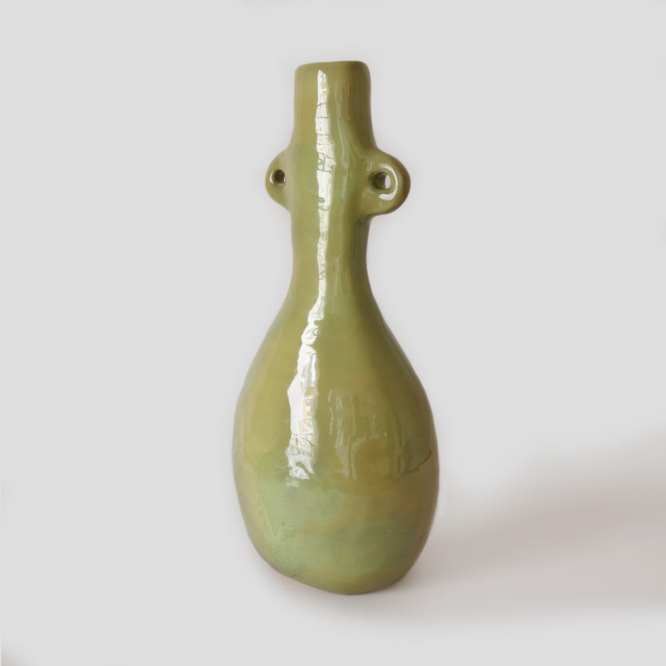 Grand Vase Amande Jade Paton for Volume Ceramics