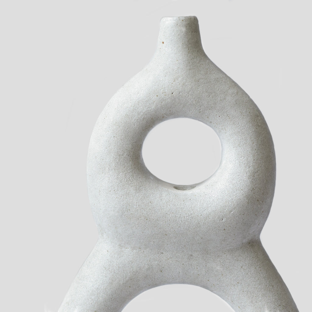 Loop Cermics Vase Limited Edition Holos Double-loop – Volume ceramics