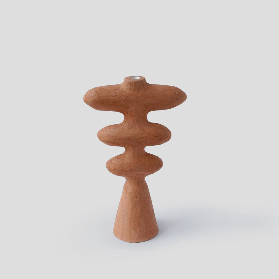 Iwashi terracotta Vase