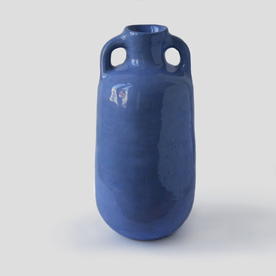 Large Blue Vase