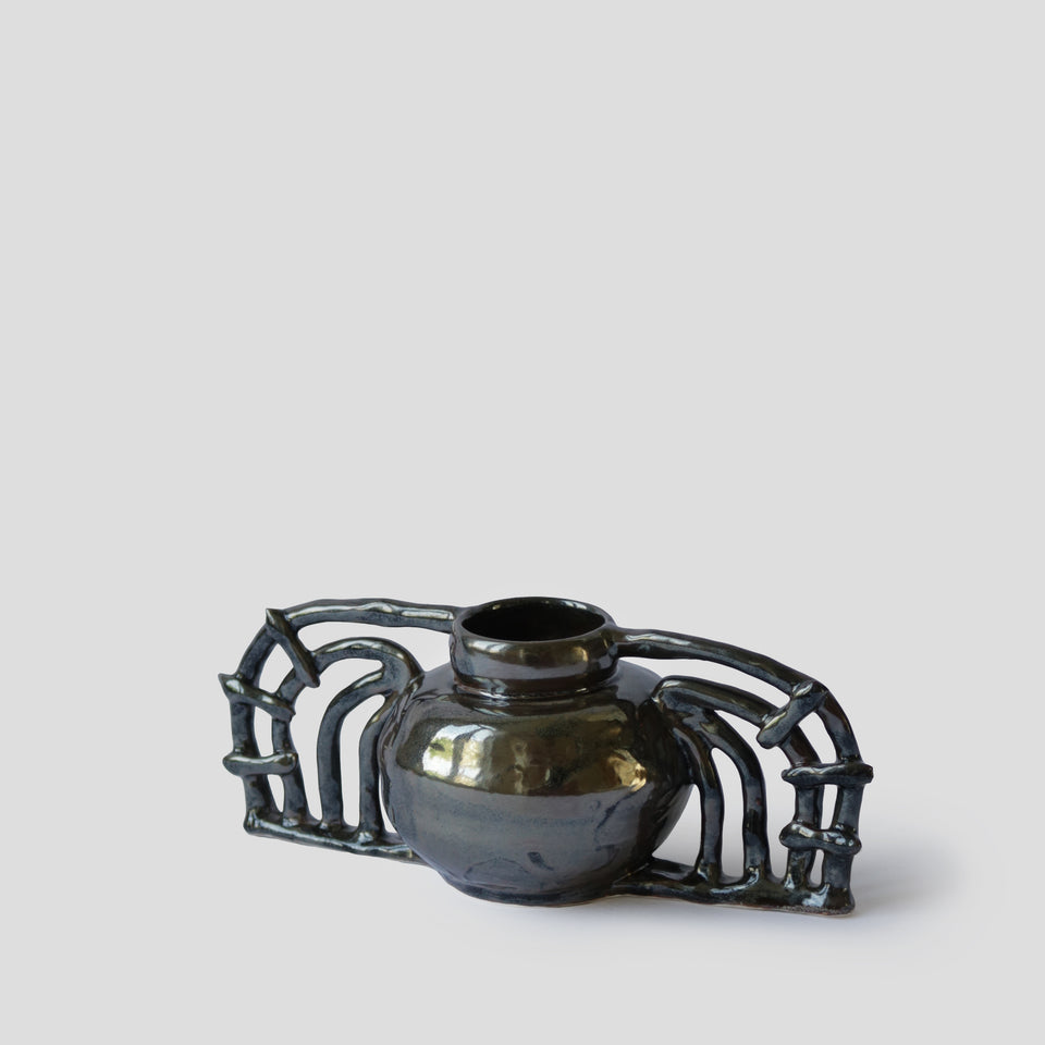 Platine Vase "A little bit like Tutankhamun"