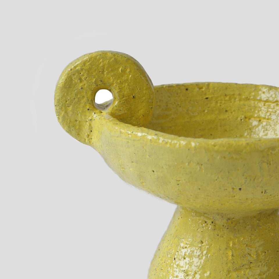 Textured Yellow Trophy