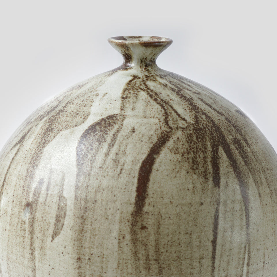 Large Bud Vase wild clay