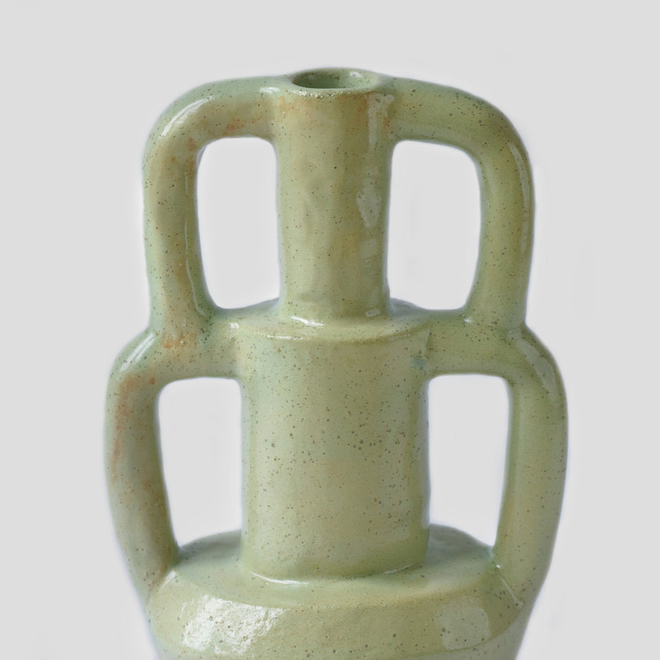 Vase Duplex Medium - Pistachio
