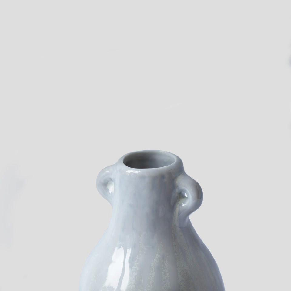 Medium Speckled white Vase